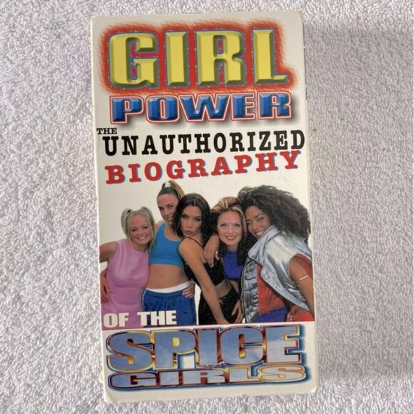 Vintage Girl Power The Unauthorized Biography Of The Spice Girls VHS - Picture 1 of 11